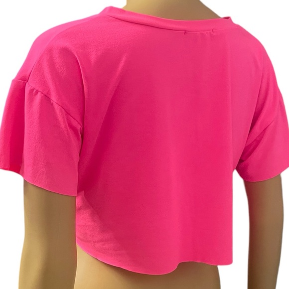 FASHION NOVA Crop Top size S - Fuchsia - Picture 4 of 5